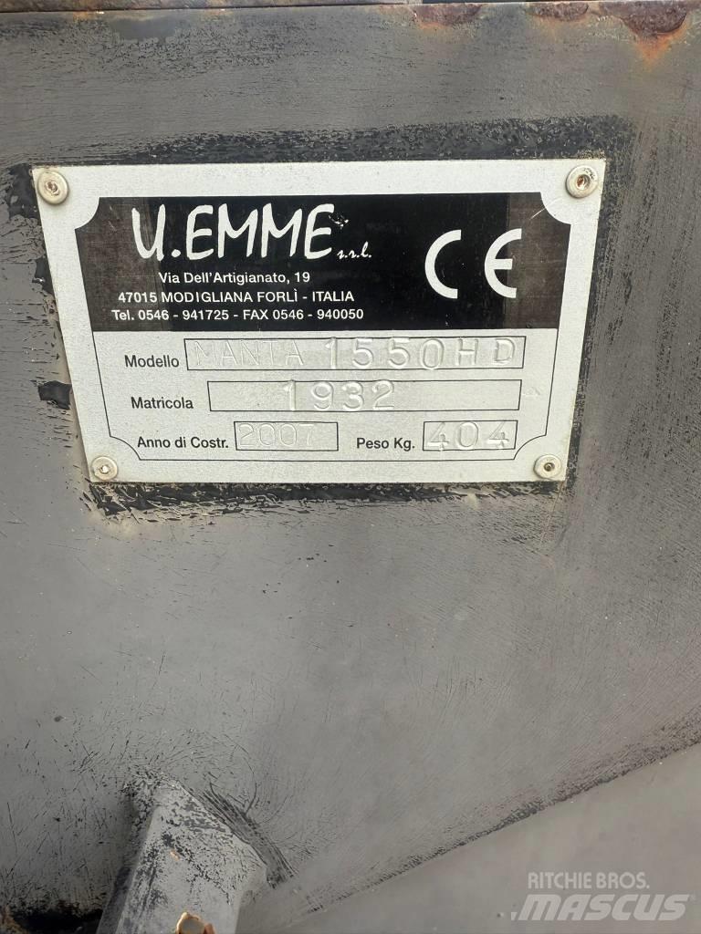  UEMME Manta 1550 HD Вакуумные уборочные машины