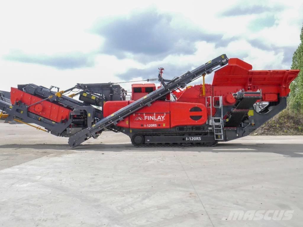 Terex Finlay I-120RS Мобильные дробилки