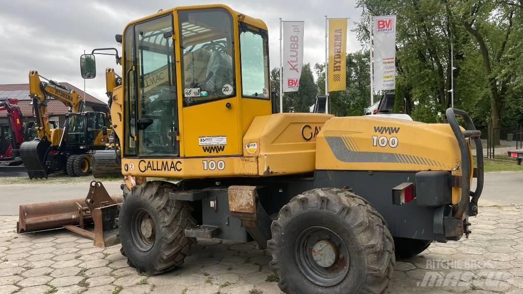 Gallmac WMW 100 Колёсные экскаваторы