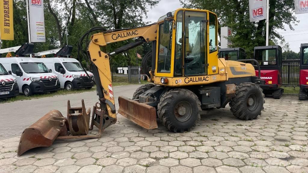 Gallmac WMW 100 Колёсные экскаваторы