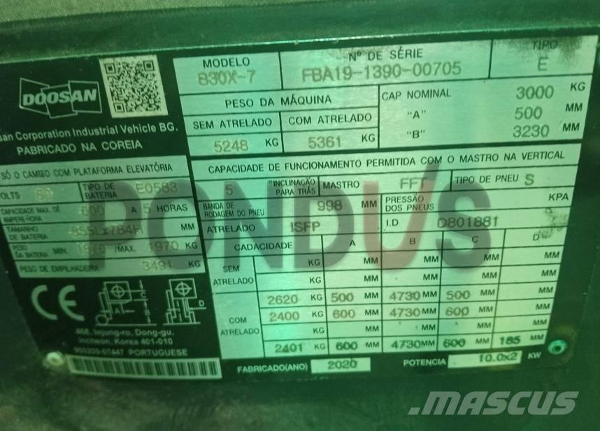 Doosan B22 Электропогрузчики