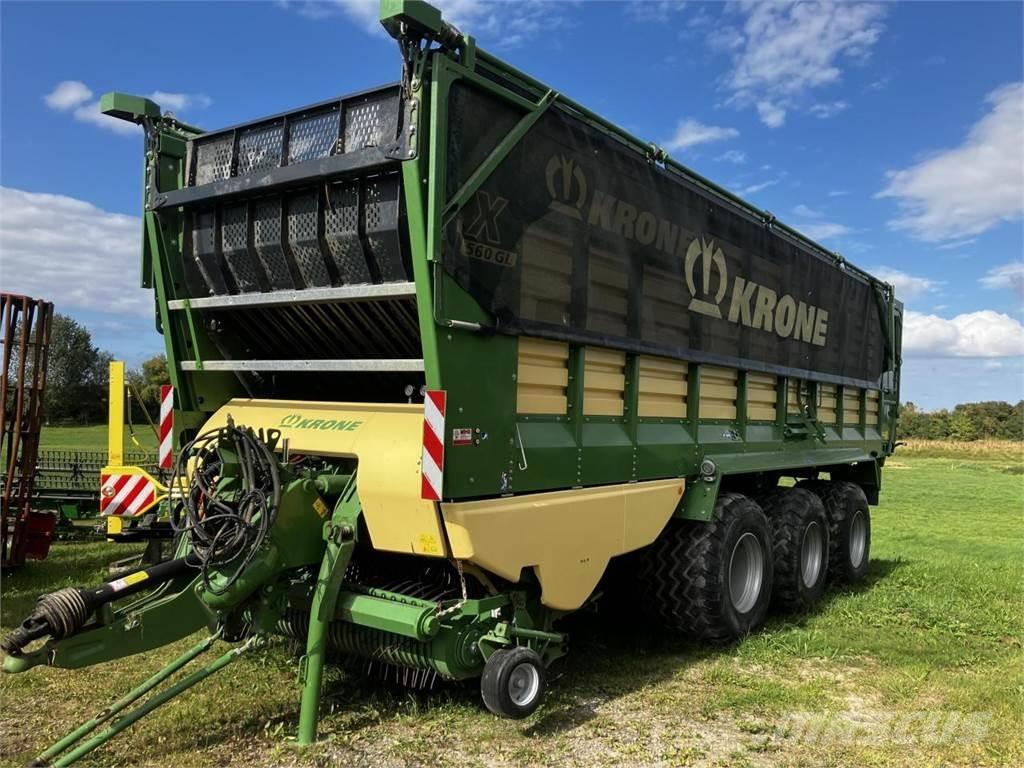 Krone ZX 560 GL Прицепы с самозагрузкой
