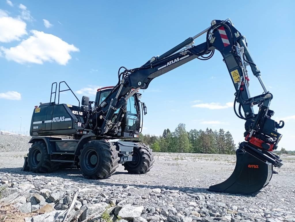 Atlas 185w Колёсные экскаваторы