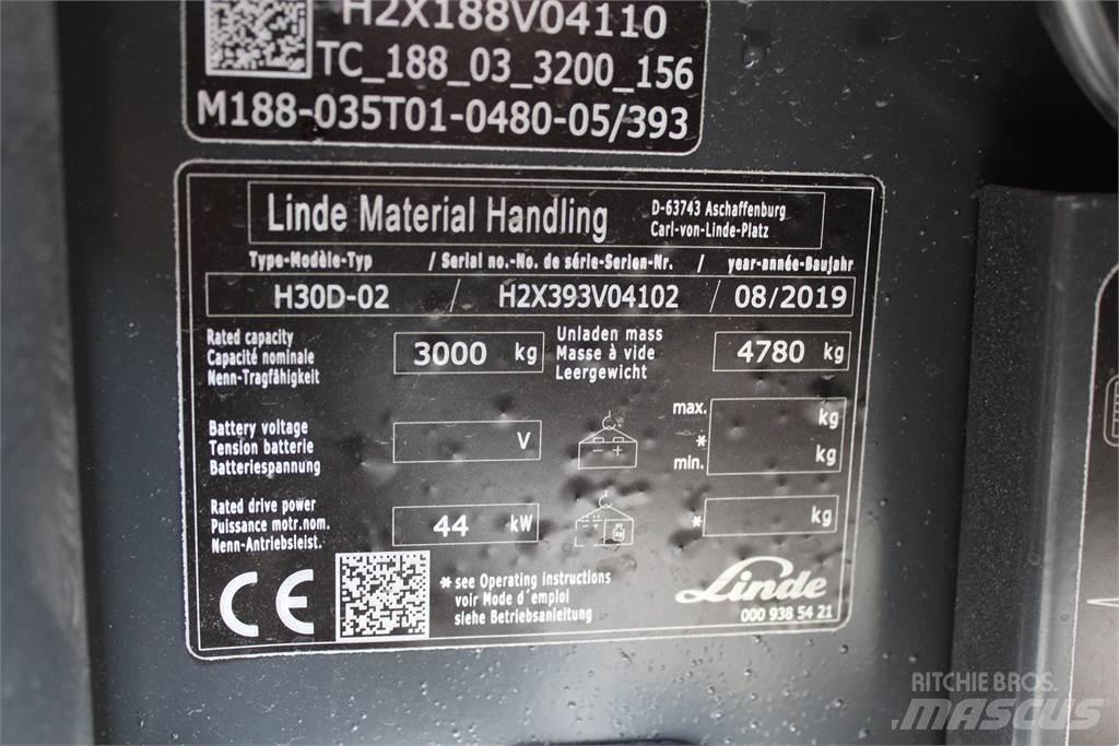 Linde H30D Дизельные погрузчики