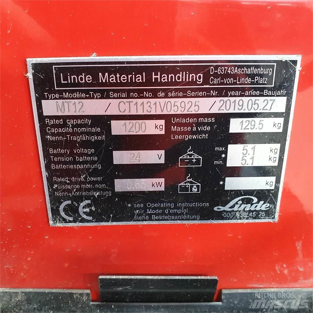 Linde #N/A Ручные электрические тележки