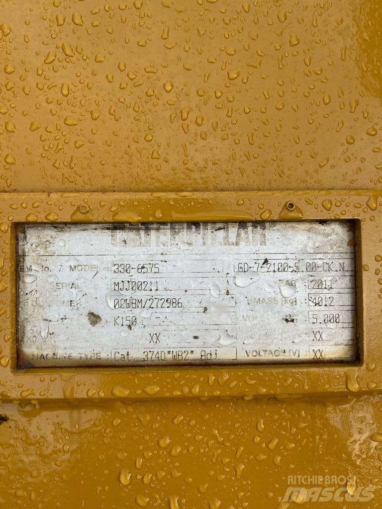 CAT 374 CAT Bucket Ковши