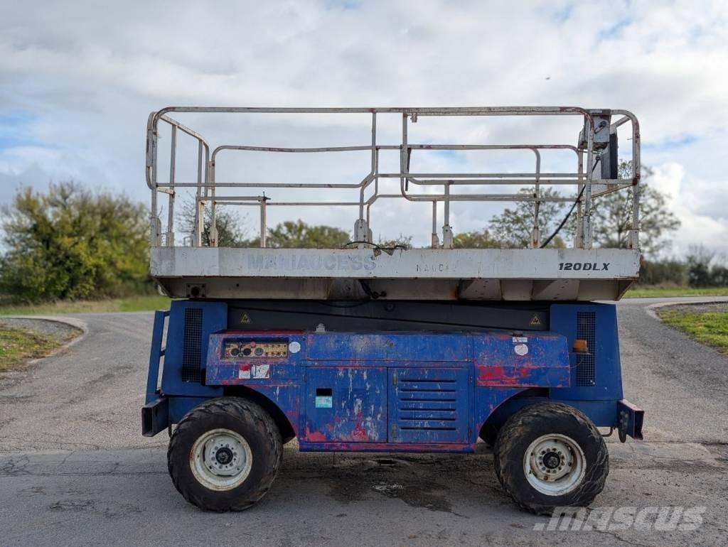 Manitou 120 DLX Компактные самоходные стреловые подъемники