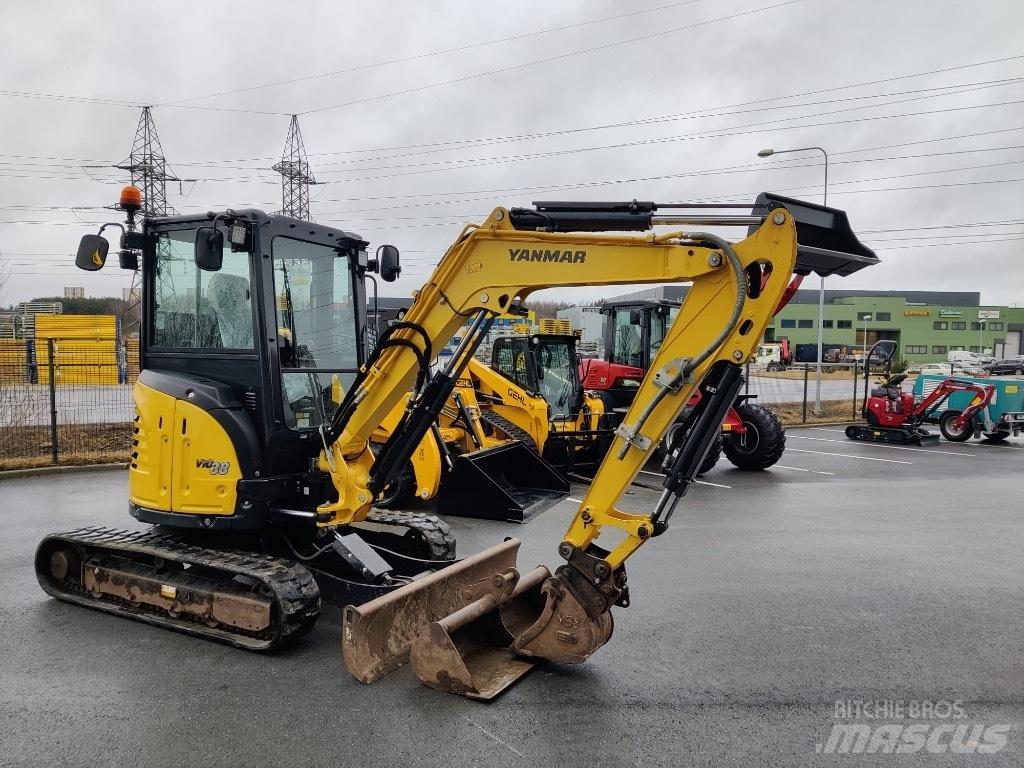 Yanmar VIO38-6 Мини-экскаваторы