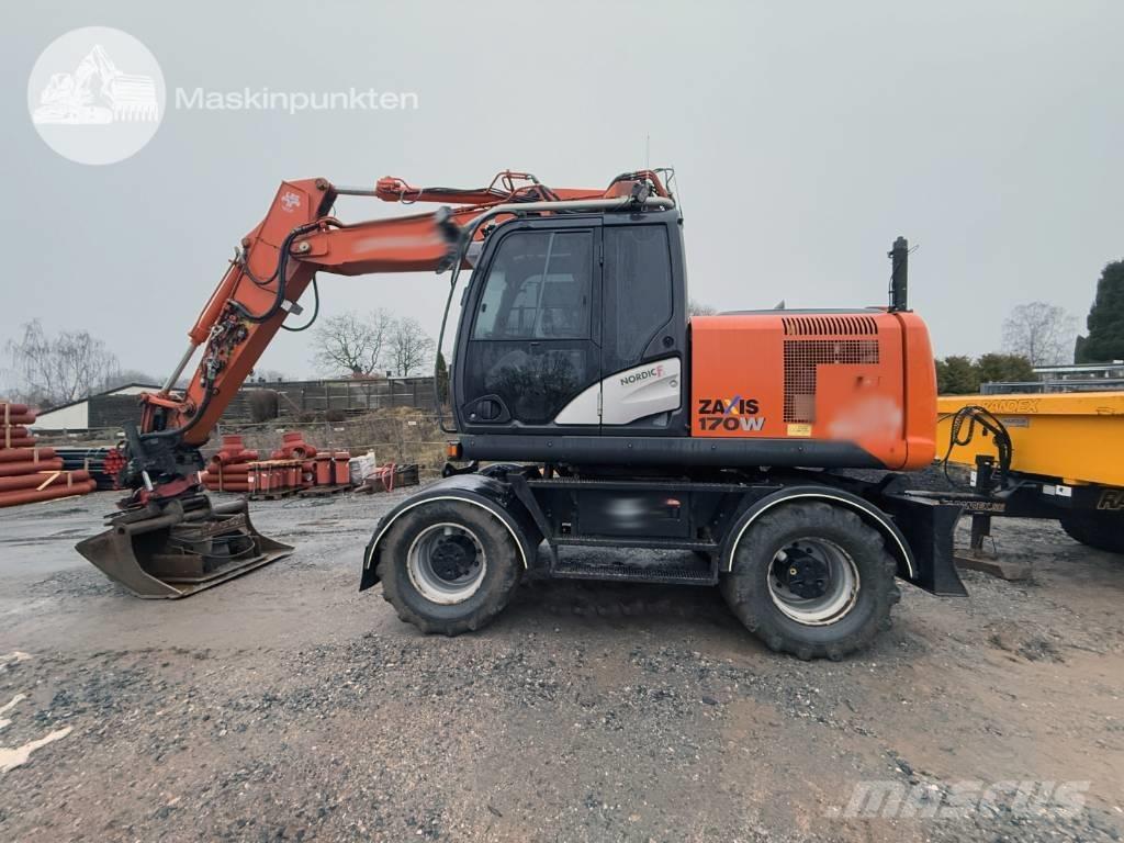 Hitachi ZX 170 W-5 B Колёсные экскаваторы