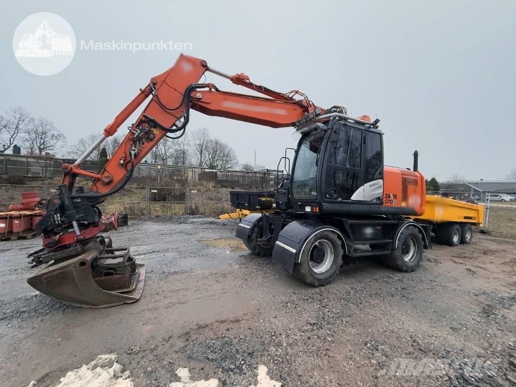 Hitachi ZX 170 W-5 B Колёсные экскаваторы