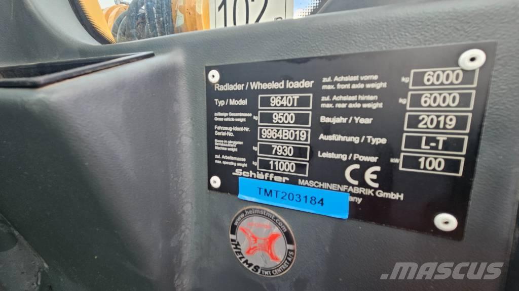 Schäffer 9640T Сельскохозяйственные телескопические погрузчики