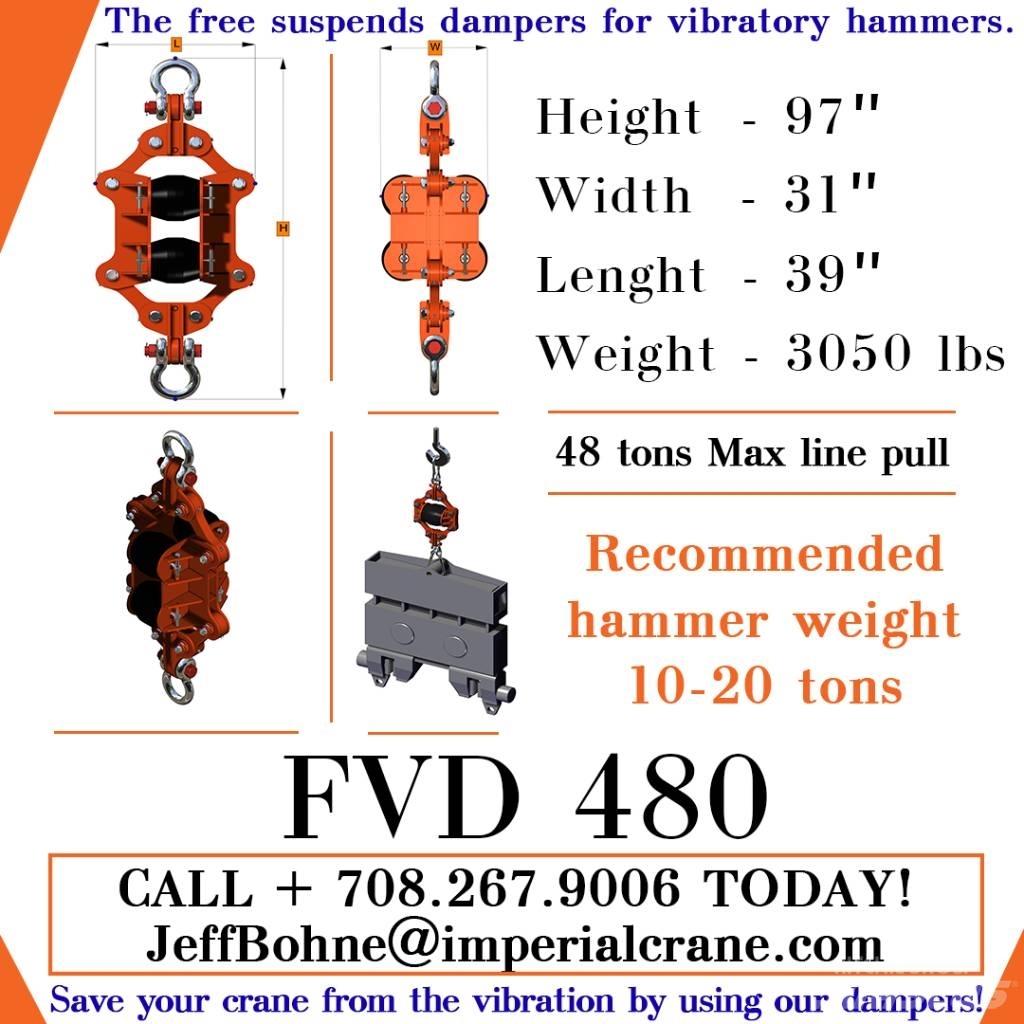  Finaros FVD 480 Гидравлические свайные коперы