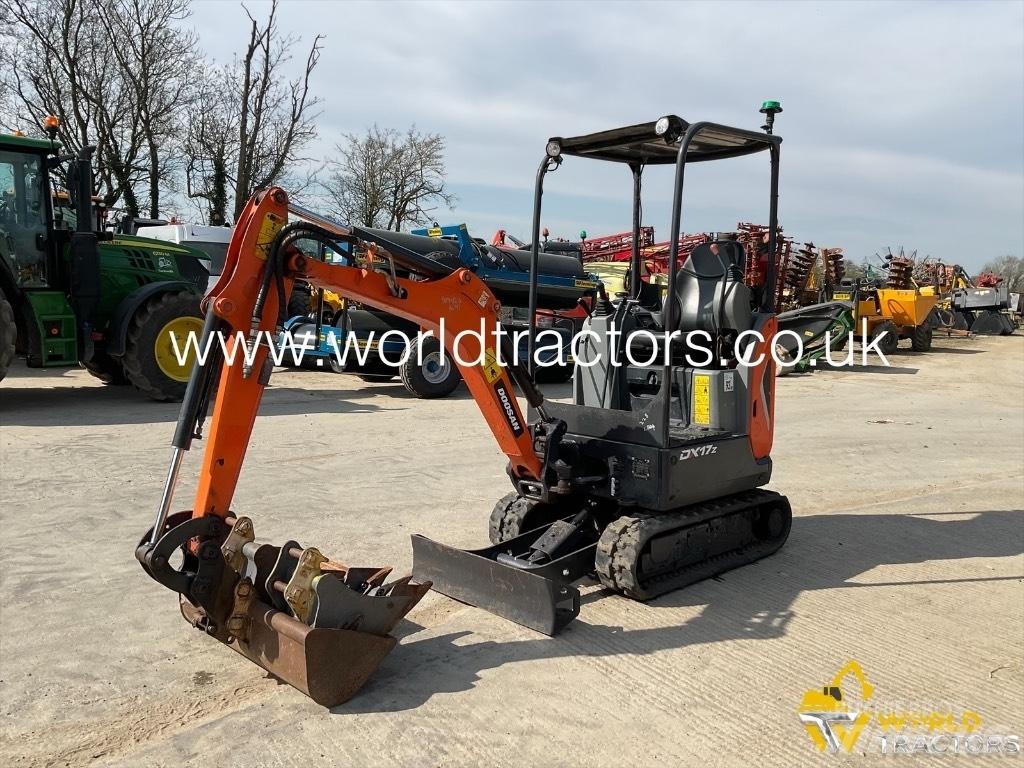 Doosan DX 17 Мини-экскаваторы