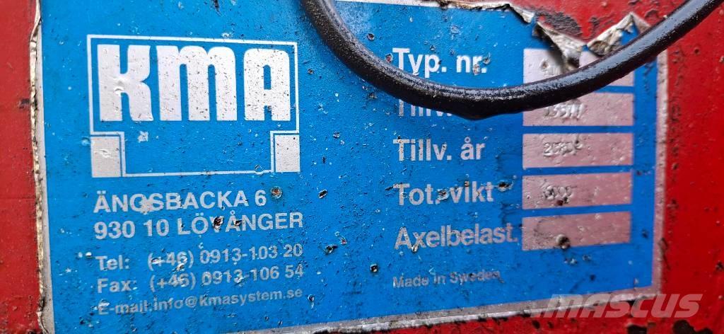 KMA Djurvagn Прочие сельхоз-прицепы