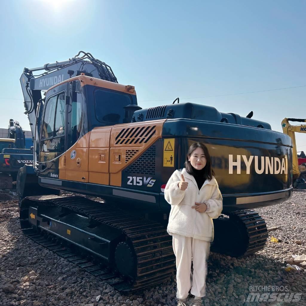 Hyundai 215 Гусеничные экскаваторы