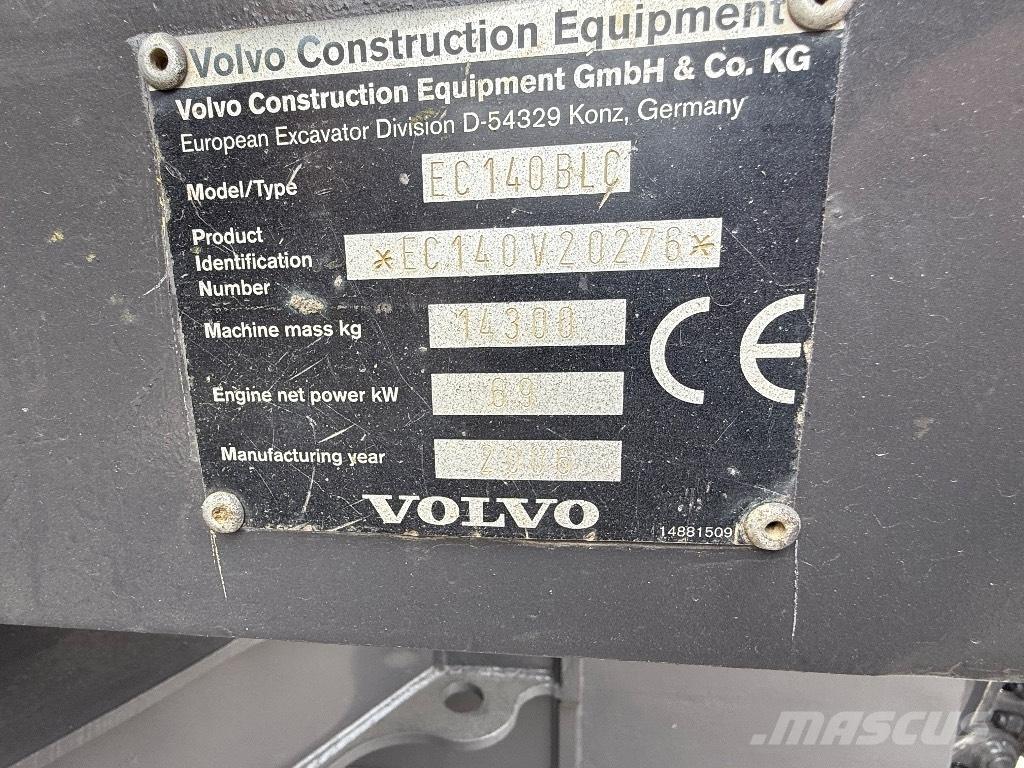 Volvo EC 140 B Гусеничные экскаваторы