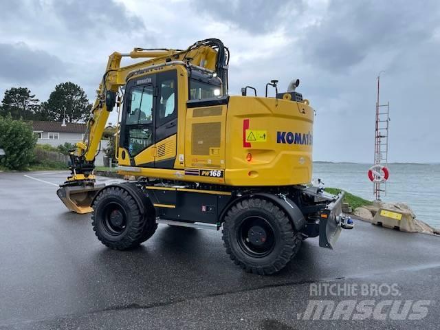 Komatsu PW168-11 Колёсные экскаваторы