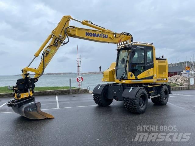 Komatsu PW168-11 Колёсные экскаваторы