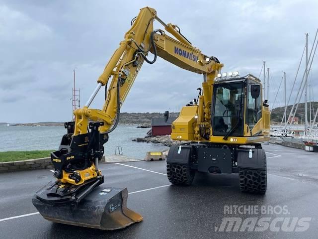 Komatsu PW168-11 Колёсные экскаваторы