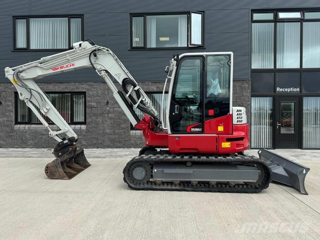 Takeuchi TB 280 FR Малые экскаваторы 7т-12т