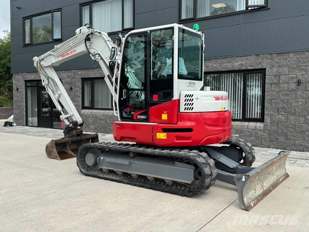 Takeuchi TB 280 FR Малые экскаваторы 7т-12т