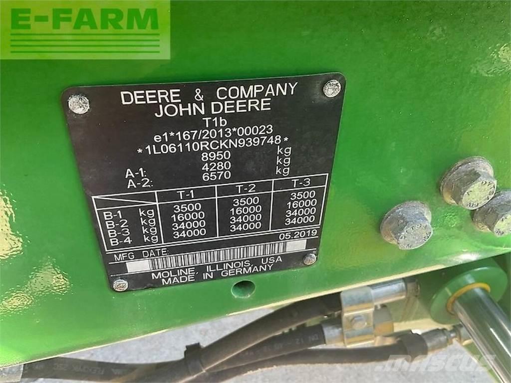 John Deere 6110r Трактора