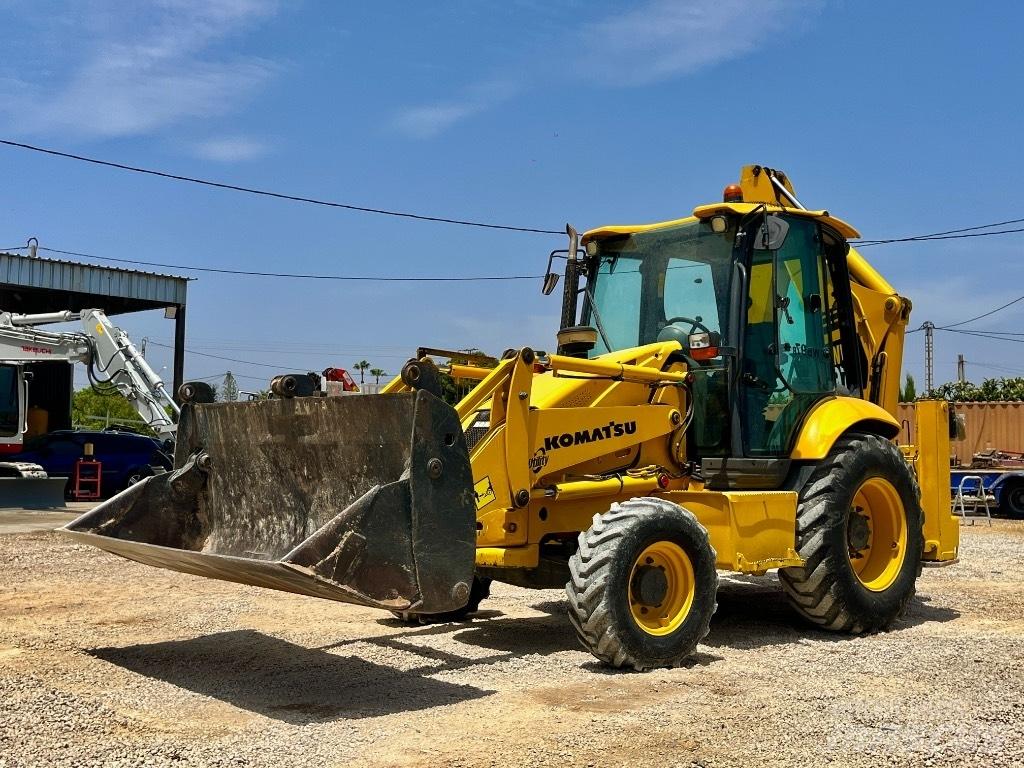 Komatsu WB 97 R Экскаваторы-погрузчики