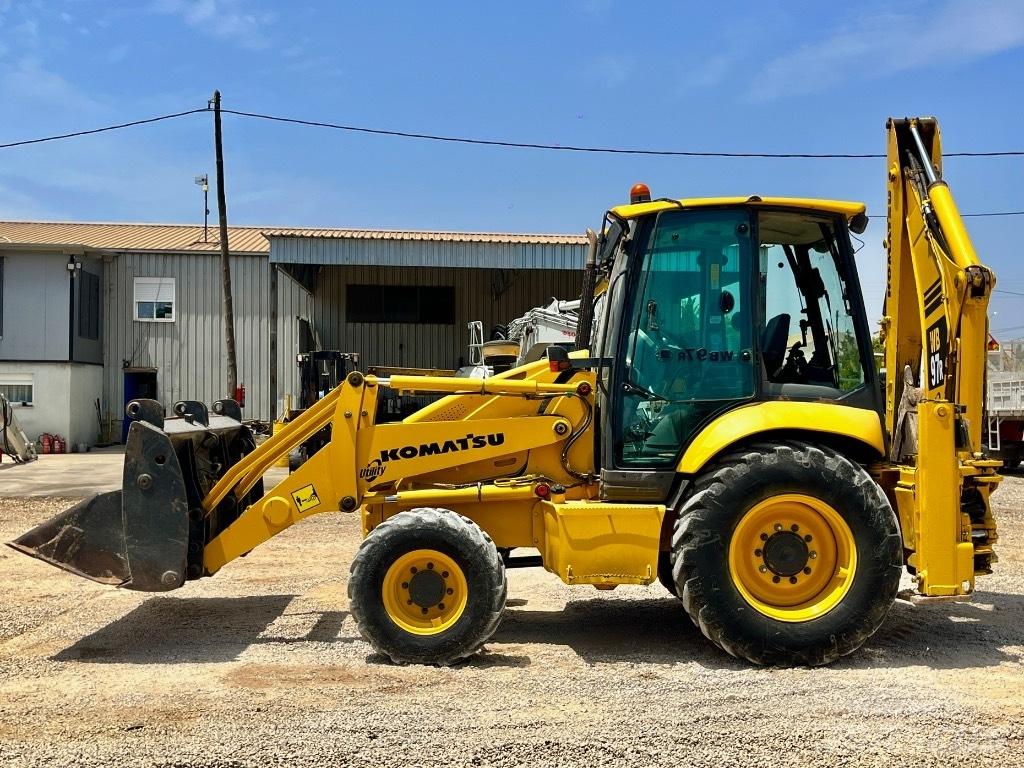 Komatsu WB 97 R Экскаваторы-погрузчики