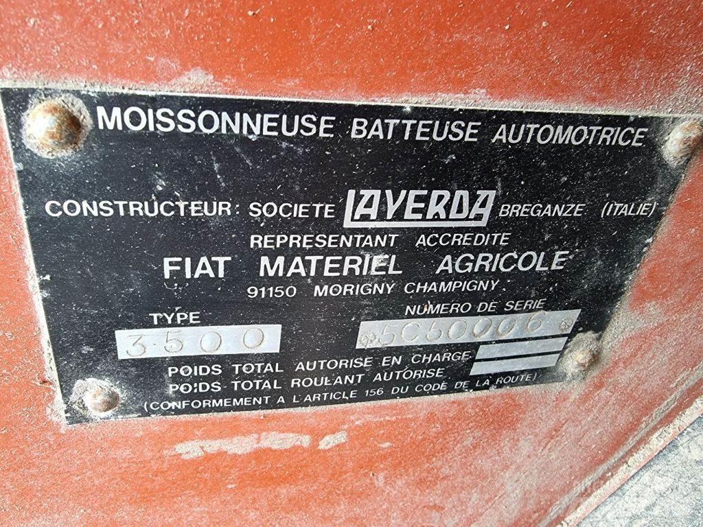 Laverda 3500 Зерноуборочные комбайны