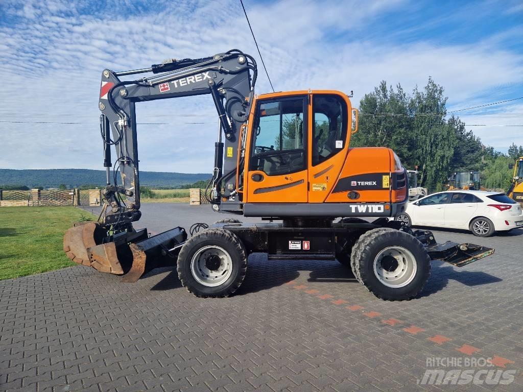 Terex TW 110 Колёсные экскаваторы