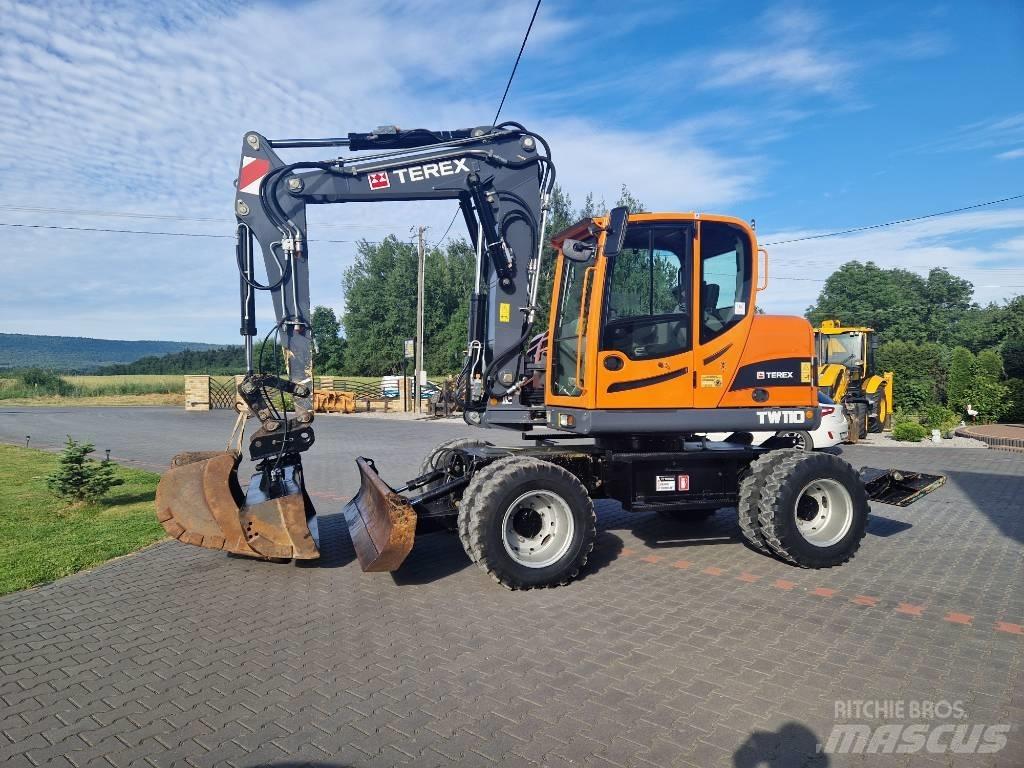 Terex TW 110 Колёсные экскаваторы