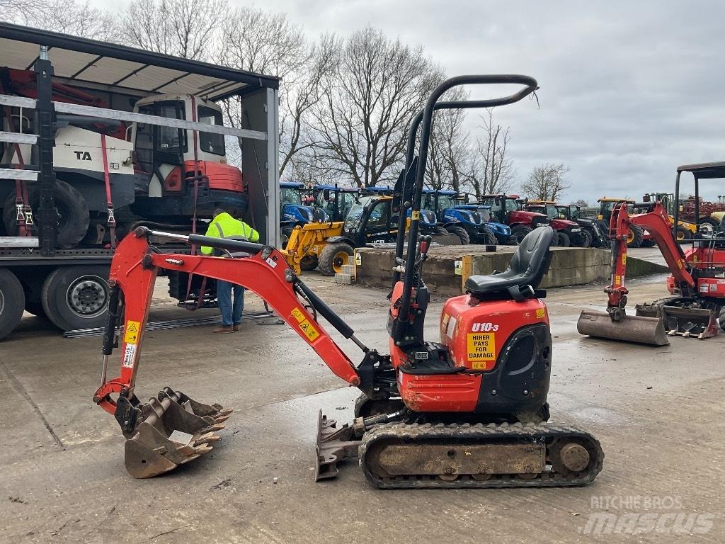 Kubota U 10-3 Мини-экскаваторы