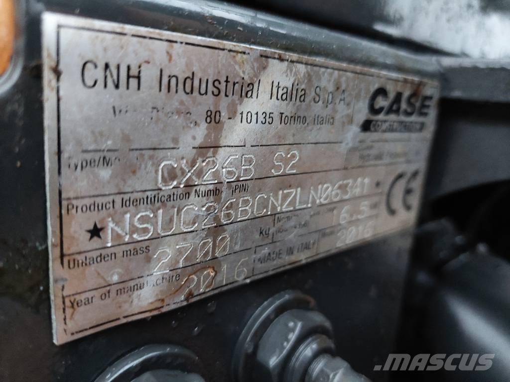 CASE CX 26 B Мини-экскаваторы