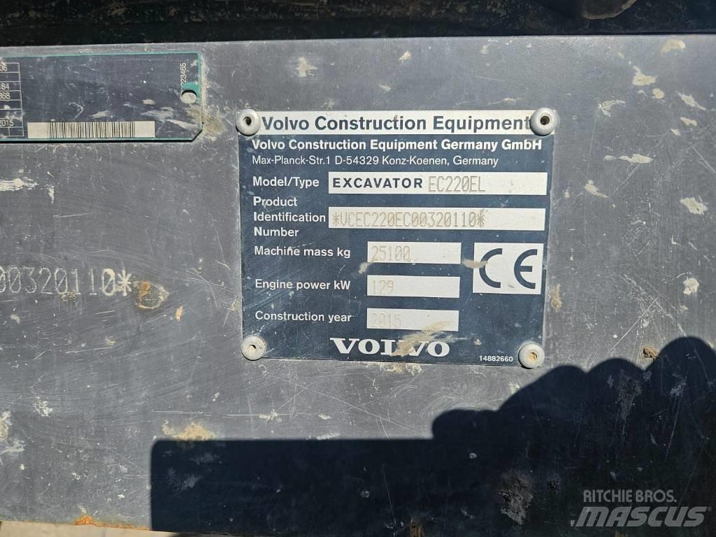 Volvo EC220EL Гусеничные экскаваторы