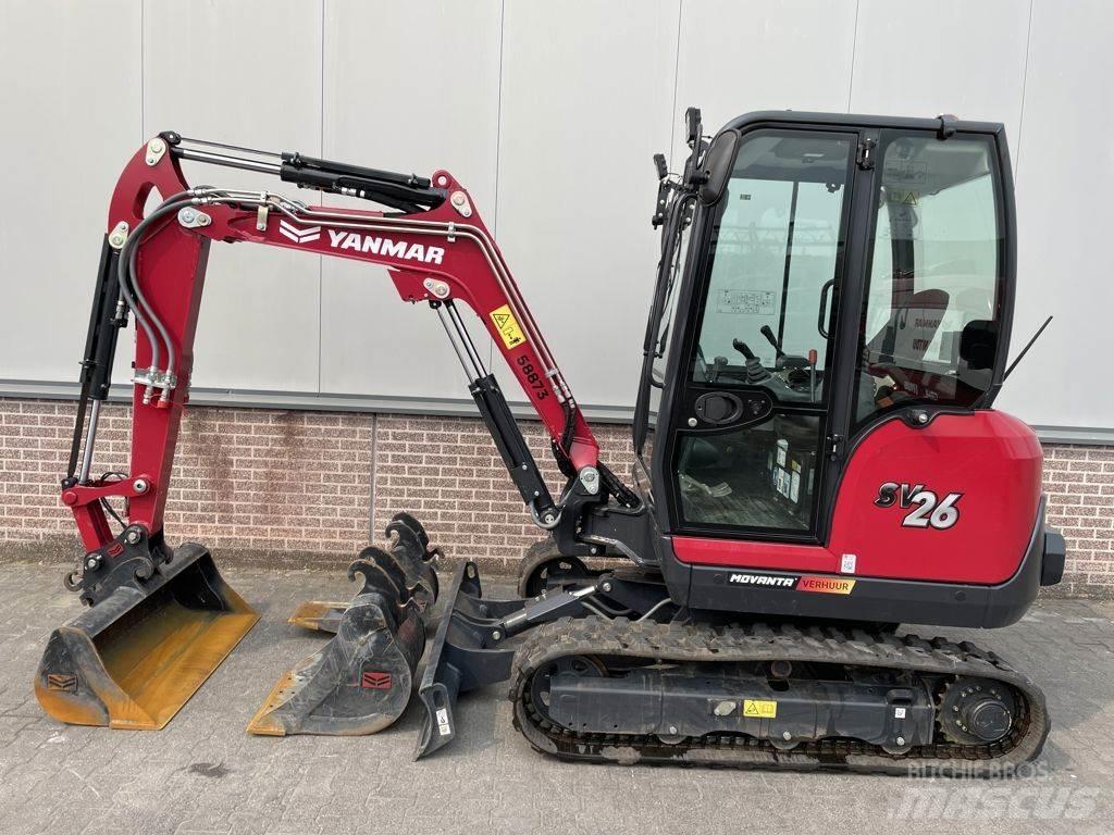 Yanmar SV26 Мини-экскаваторы