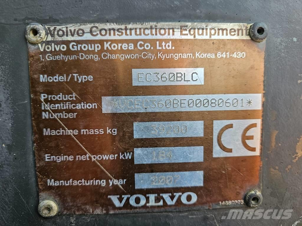 Volvo EC 360 B LC Гусеничные экскаваторы
