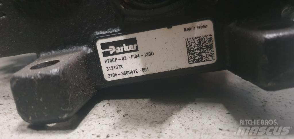 Parker P70CP-03 Гидравлическая система