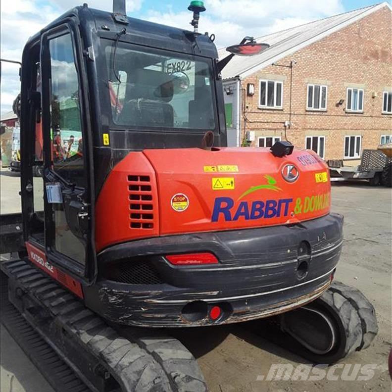 Kubota KX080-4a2 Малые экскаваторы 7т-12т