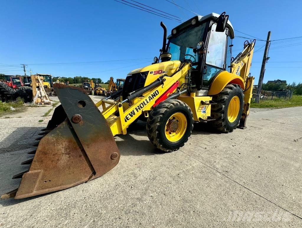 New Holland B 90 B Экскаваторы-погрузчики