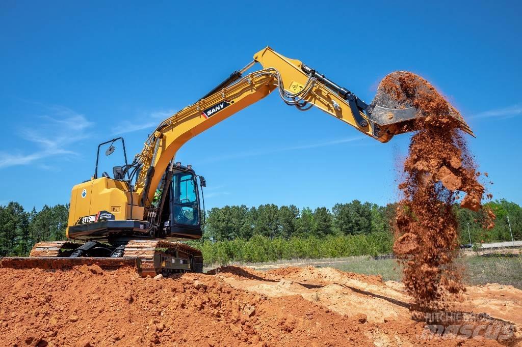 Sany SY155U (16 tonni) Гусеничные экскаваторы