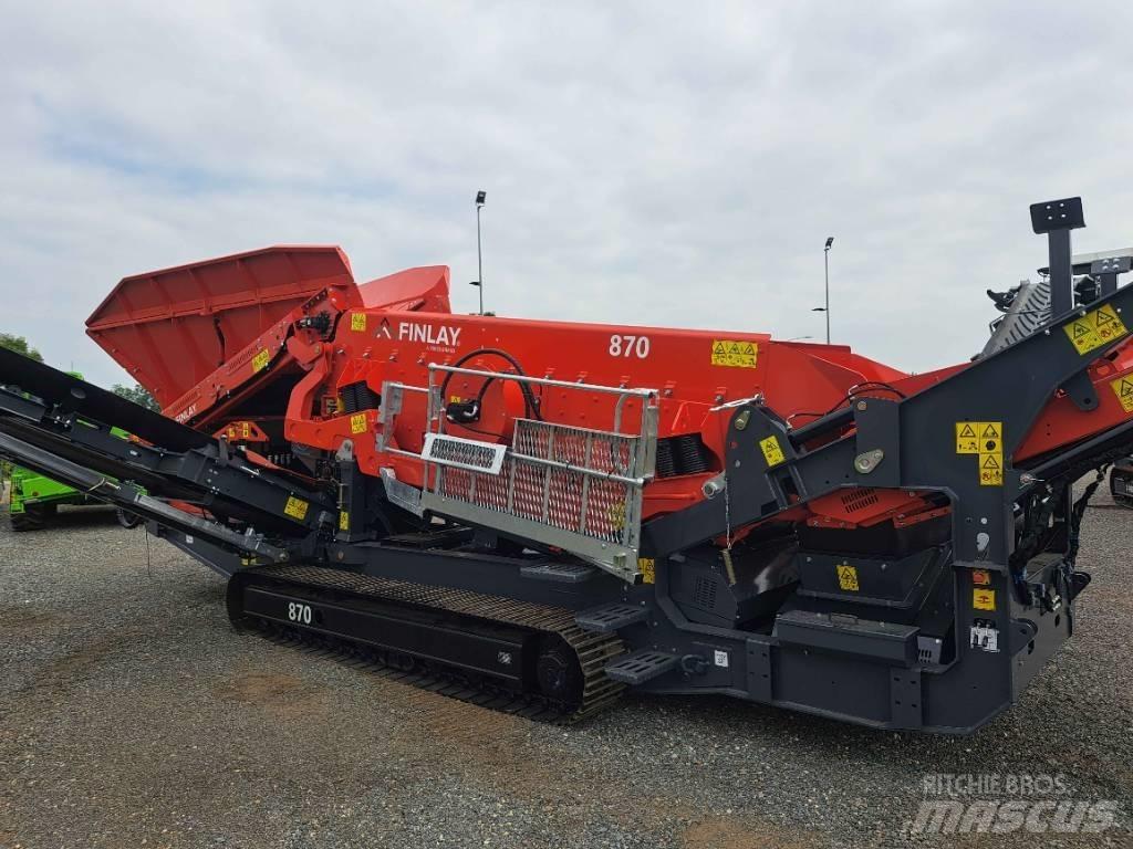 Finlay 870 Мобильные грохоты