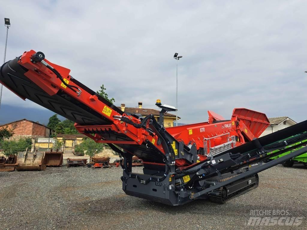 Finlay 870 Мобильные грохоты