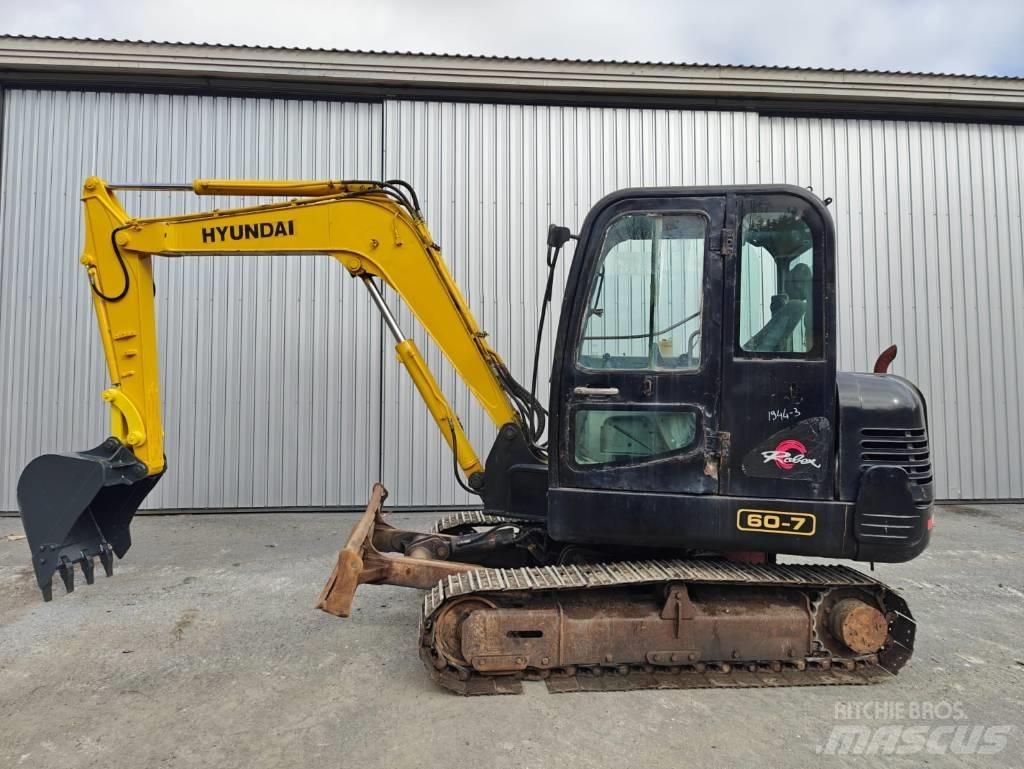 Hyundai R 60-7 Мини-экскаваторы