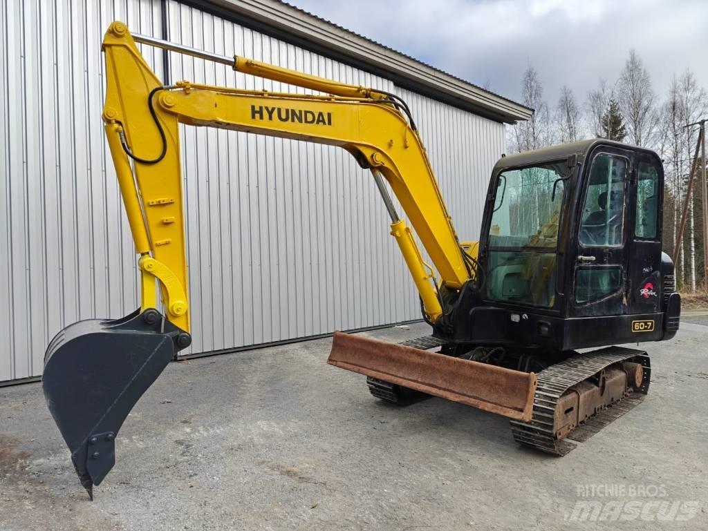 Hyundai R 60-7 Мини-экскаваторы