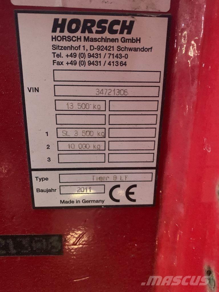 Horsch Tiger 8 LT Культиваторы сплошные