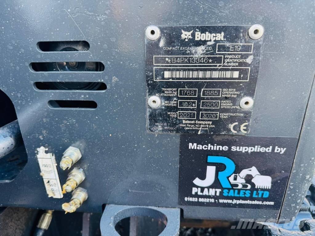 Bobcat E 19 Мини-экскаваторы