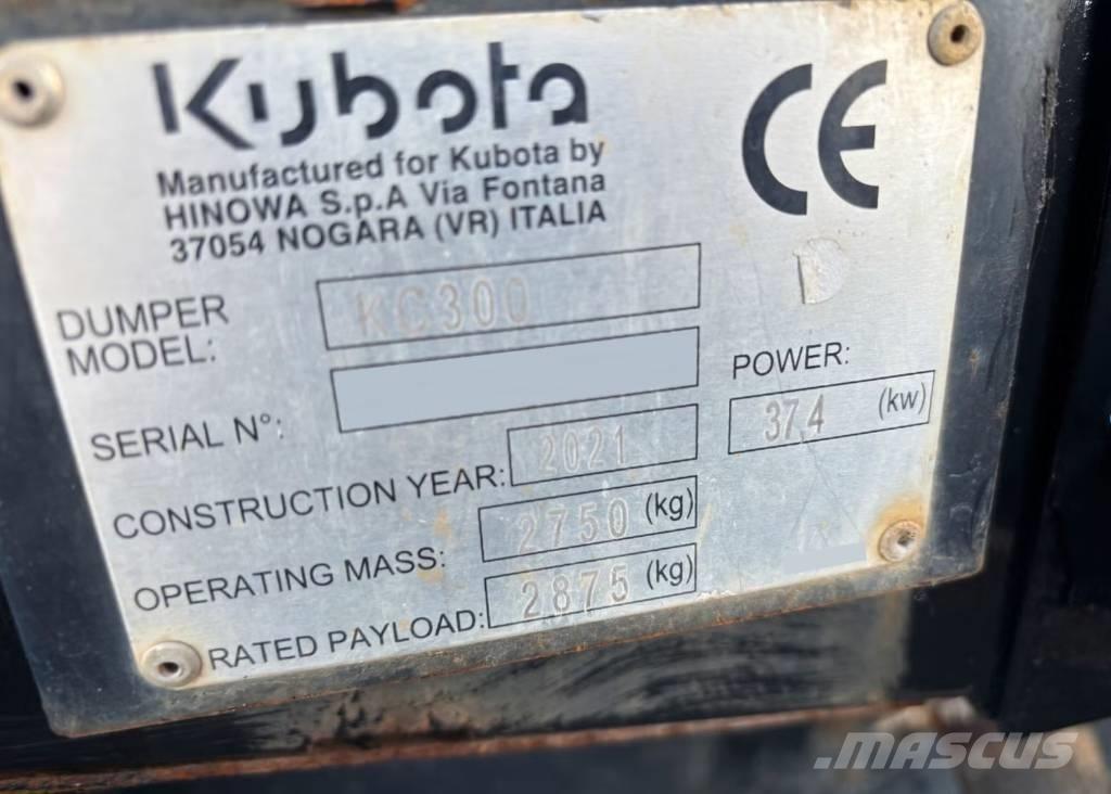 Kubota KC 300 HR-5 Комплектующие для погрузочных и сельхозмашин