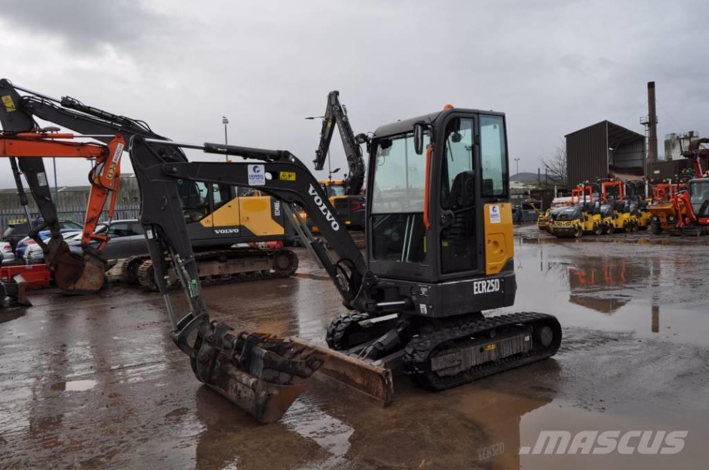Volvo ECR 25 D Мини-экскаваторы