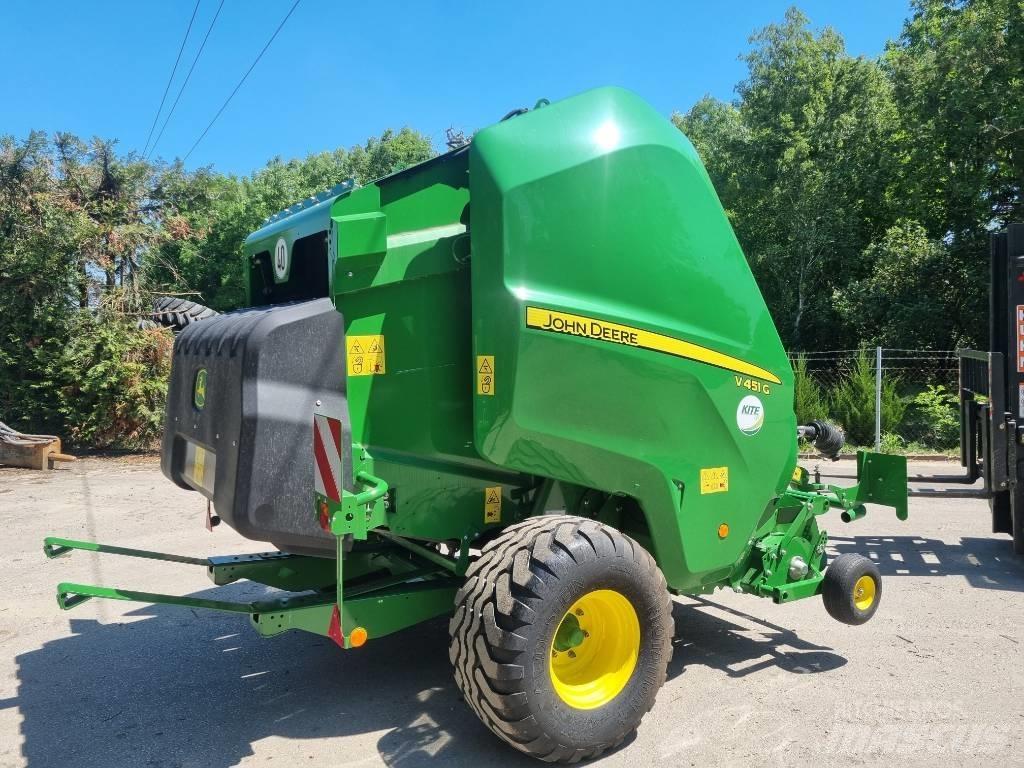 John Deere V451G Рулонные пресс-подборщики