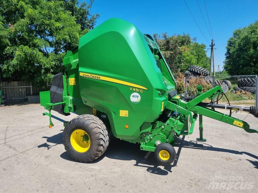 John Deere V451G Рулонные пресс-подборщики